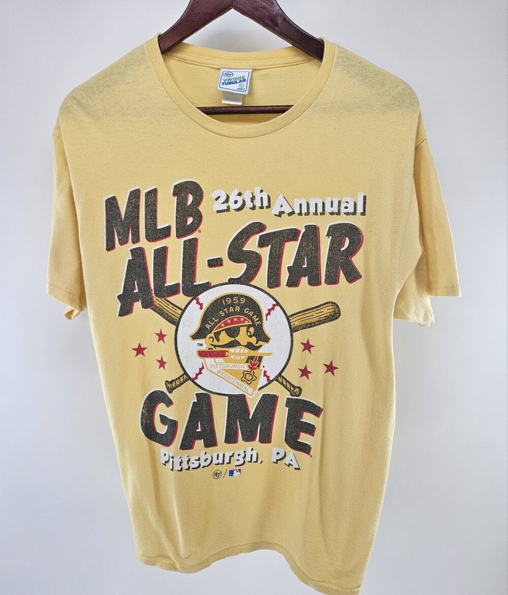 ’47 Pittsburgh Pirates 1959 MLB All-Star Game Men’s L Retro T-Shirt